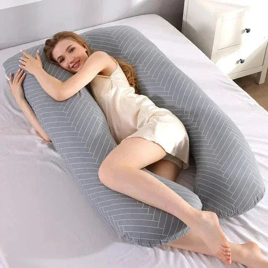 תמונה של "כרית הריון והנקה: הנוחות המושלמת לאימהות לעתיד"