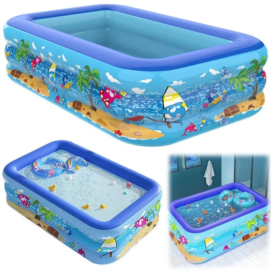 תמונה של "HappySplash™: הבריכה המתנפחת המושלמת לילדים לקיץ בלתי נשכח"