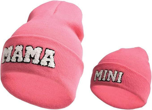 תמונה של "התחממו בסטייל: סט כובעים חורפיים תואמים להורה ולילד - מתנה מושלמת