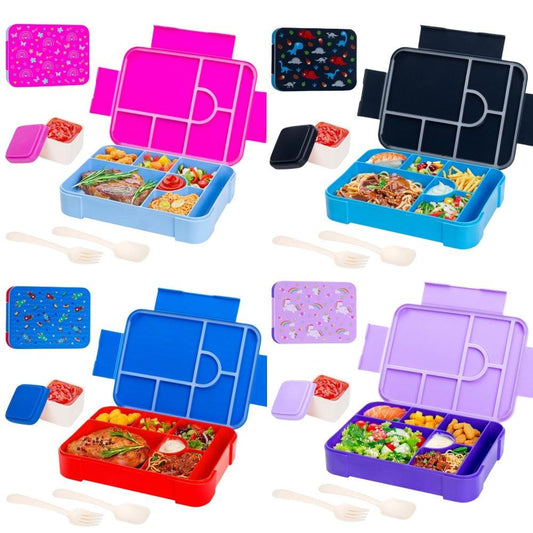 "הקופסה המושלמת: קופסת אוכל מחולקת לילדים - פתרון חכם לארוחות בריאות ונוחות - מיה מתנות שילדים אוהבים