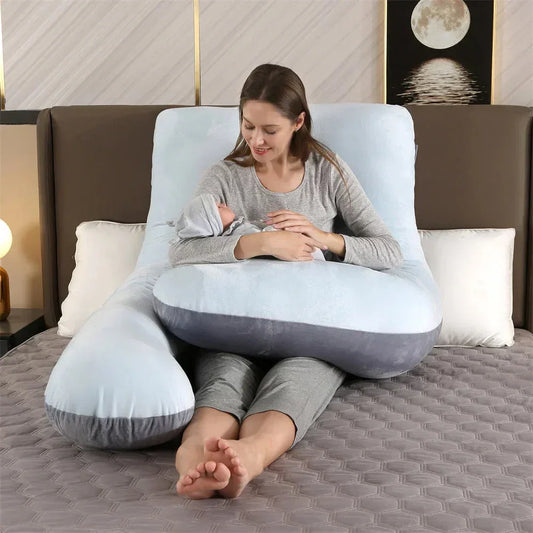 כרית נוחות MIA צבע כחול זמש