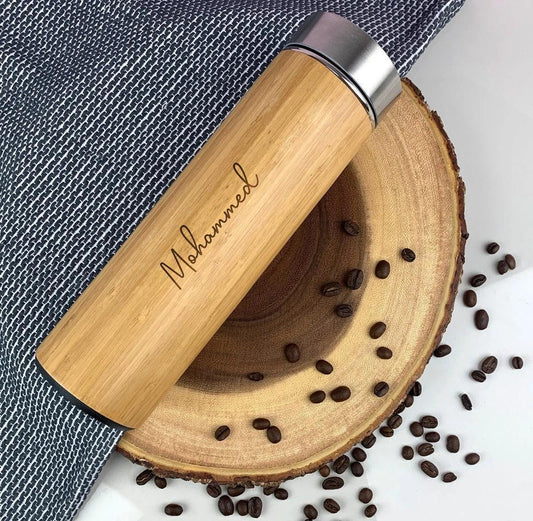 בקבוק תרמי אישי עם הדפסת שם - מיה מתנות שילדים אוהבים