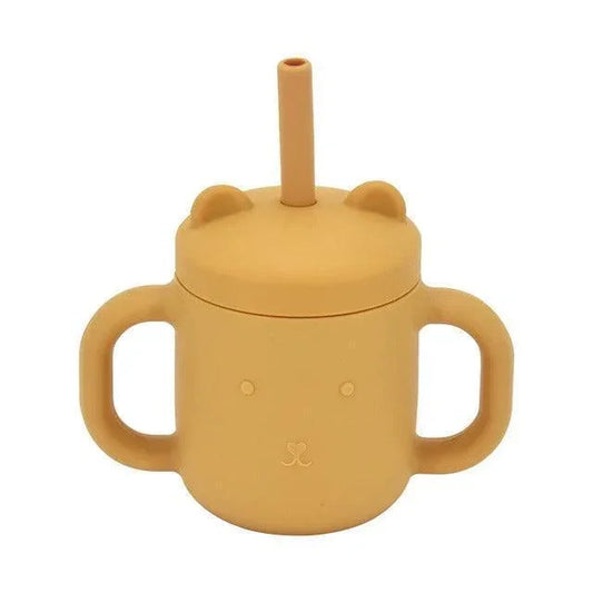 כוס אימון סיליקון + קשית - מיה מתנות שילדים אוהבים