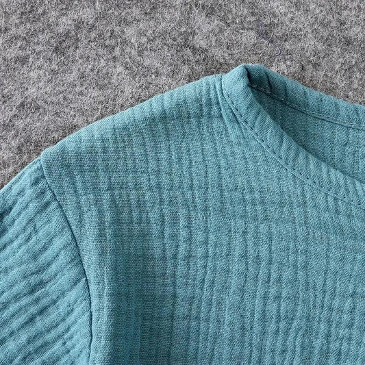 סט בגדים לילדים מבד פשתן - מיה מתנות שילדים אוהבים