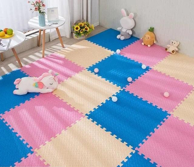 תמונה של "משטח ספוג בטיחותי לחדרי ילדים: הפתרון המושלם לבטיחות ונוחות"