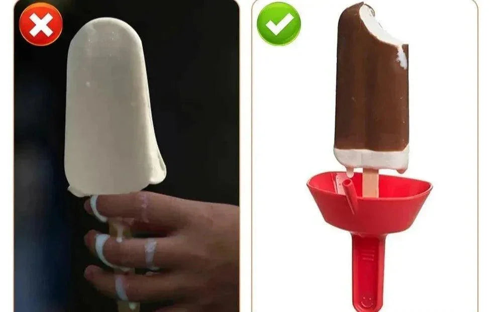 תמונה של "מחזיק גלידה מהפכני: פתרון מושלם ללא טיפות ולכלוך"