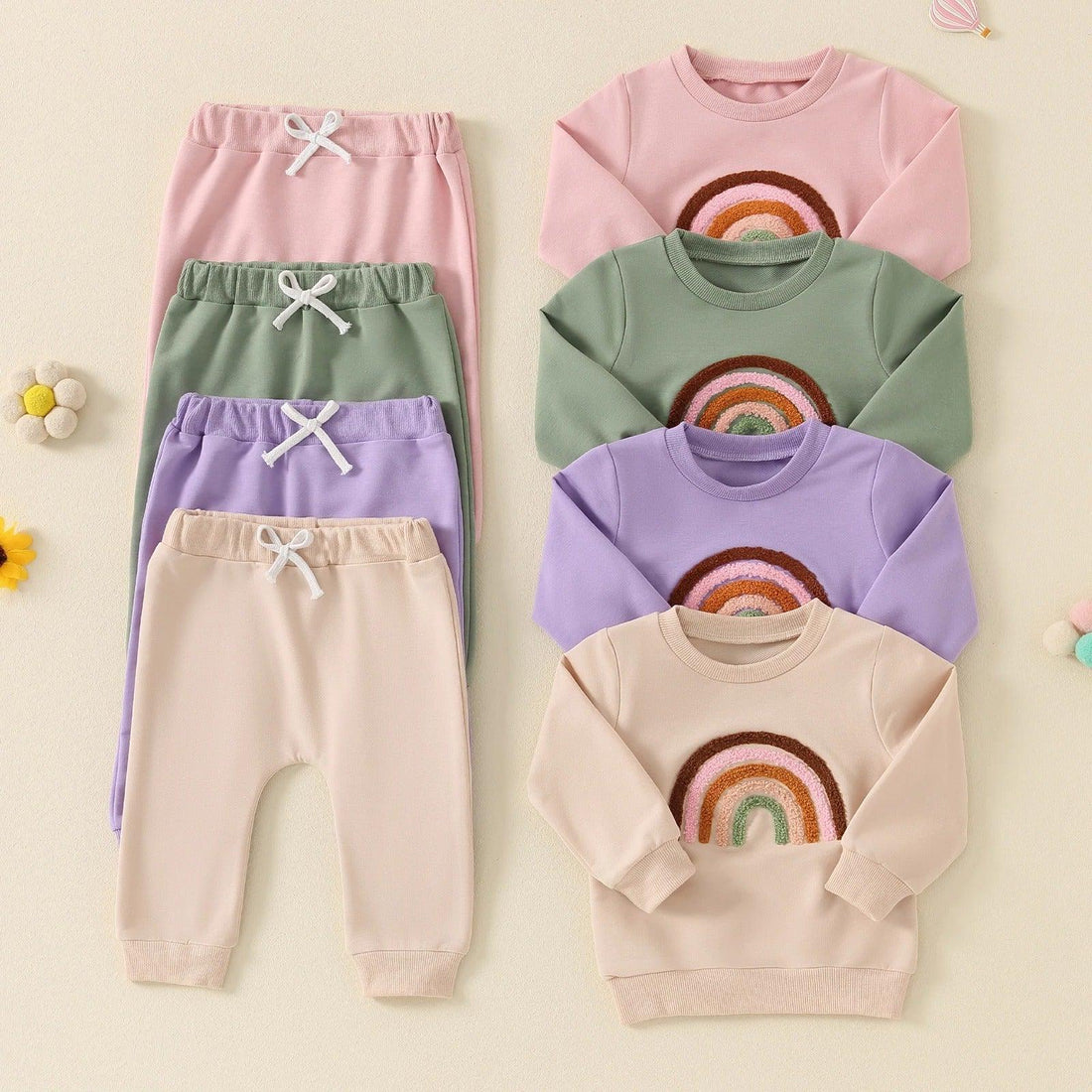 תמונה של סט פוטר עם קשת: השילוב המושלם של נוחות וסטייל לכל אירוע