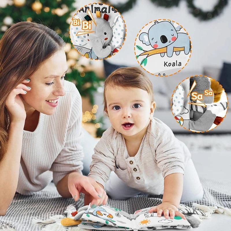 הספר הראשון שלי – ספר פעילות דו-צדדי לעגלה או מיטה - מיה מתנות שילדים אוהבים
