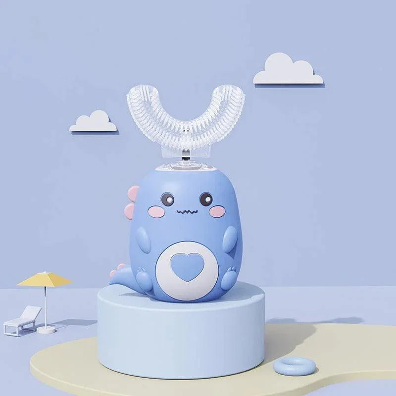 מברשת שיניים חשמלית לילדים U-Smile בצבעים כחול - מיה מתנות