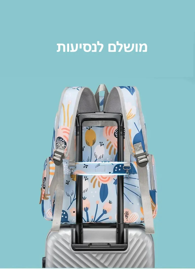 תיק ילדים אופנתי בעיצוב רטרו – מושלם לגן, לטיולים ולכל מקום - מיה מתנות שילדים אוהבים