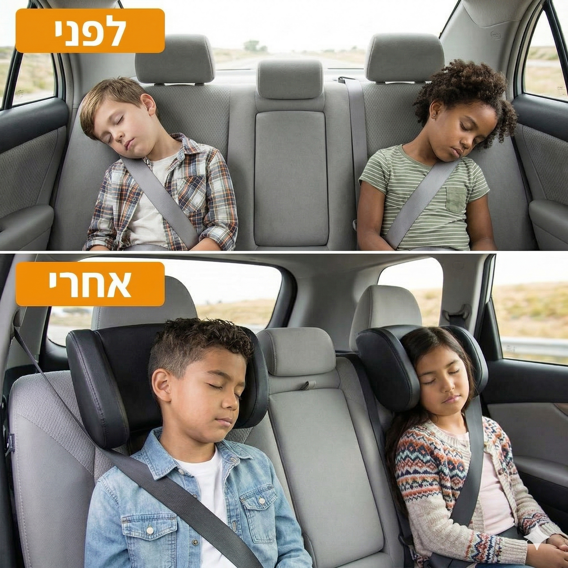 משענת ראש וצוואר לרכב - מיה מתנות שילדים אוהבים