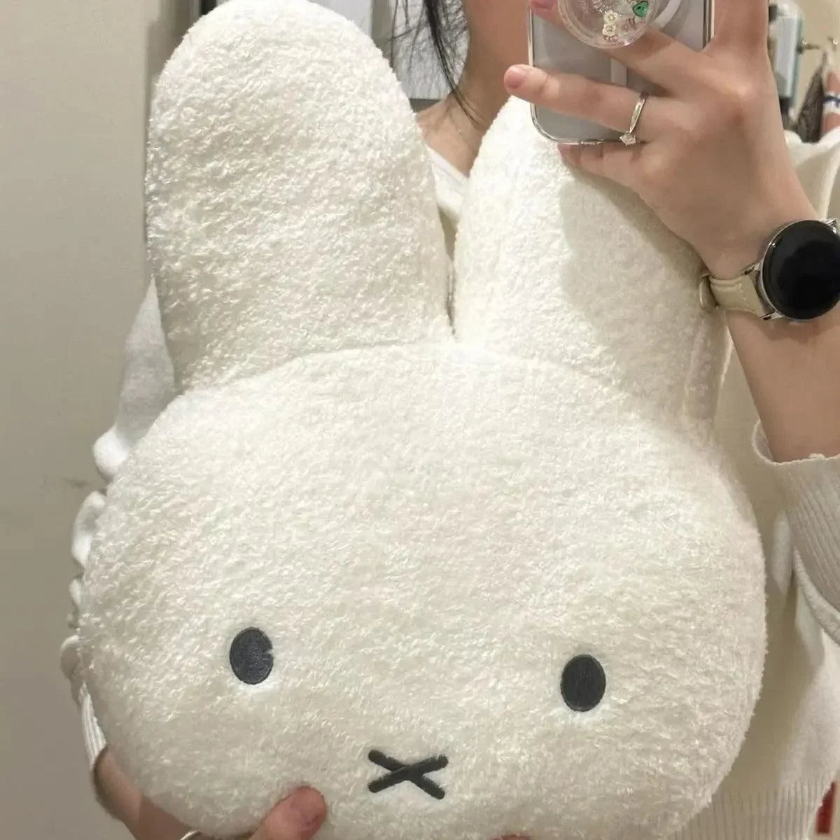 כרית – מיפי לבנה Miffy - מיה מתנות שילדים אוהבים