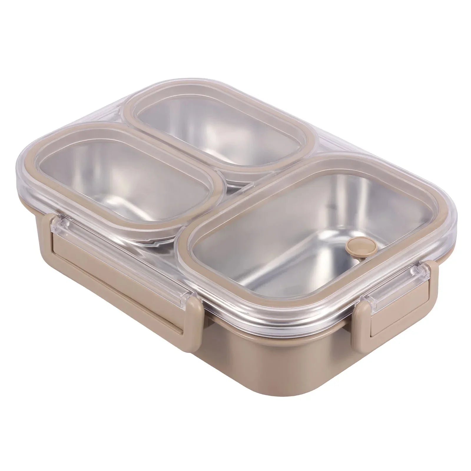 קופסת אוכל מחולקת מנירוסטה – שומרת טריות ועמידה במיוחד - מיה מתנות שילדים אוהבים