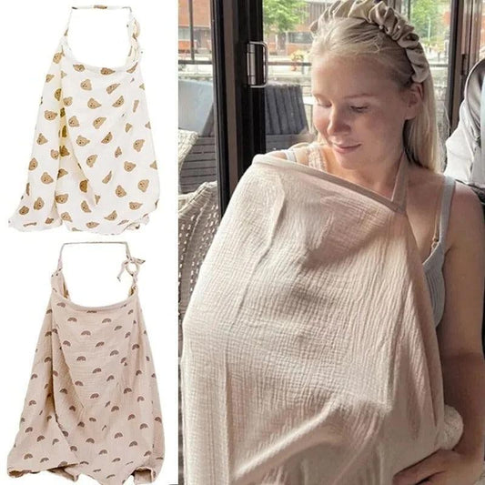 סינר הנקה עם הדפסים מגוונים - מיה מתנות שילדים אוהבים